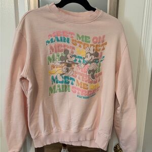 2025 Disney Parks Meet Me on Main Street Sweatshirt - Adult M